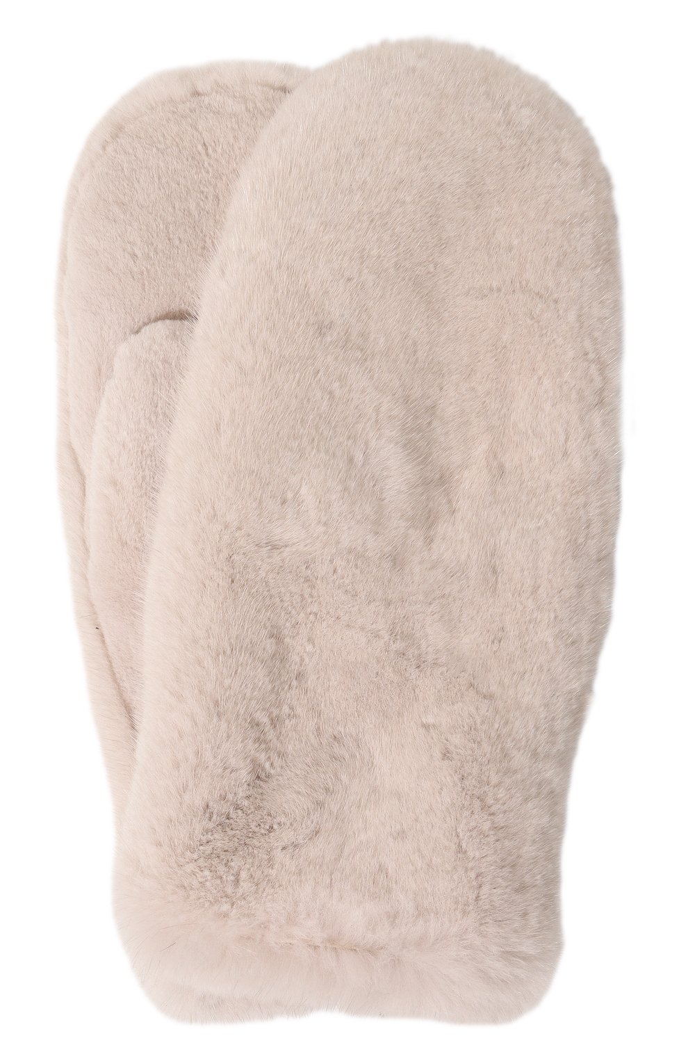 Меховые варежки из норки VICTORIA KUSENKOVA бежевого цвета по цене 81840 руб., арт. 601211212105, фото 1 Меховые варежки из норки VICTORIA KUSENKOVA, арт. 601211212105, фото 1