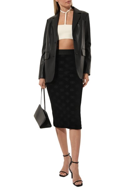 Хлопковая юбка DOLCE & GABBANA, арт. F4CJUT/FJ7DL, фото 2