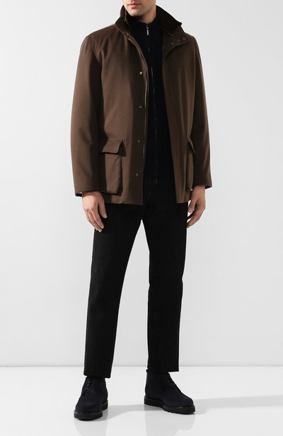 Замшевые ботинки GIORGIO ARMANI, арт. X2M314/XF178, фото 2