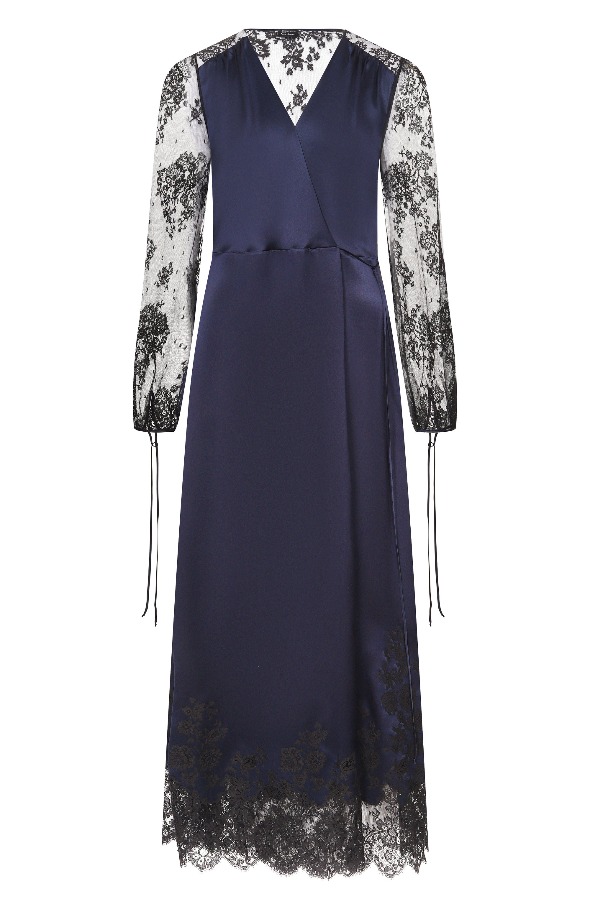 Шелковый халат CARINE GILSON, арт. JL1733VS, фото 1