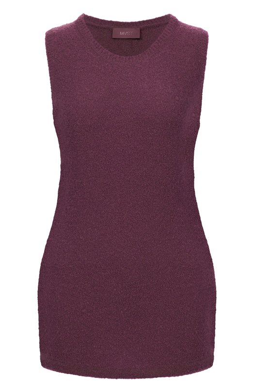 Кашемировый топ MVST M25.1MW.K102 Фиолетовый M25.1MW.K102