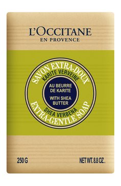 Твердое мыло "вербена-карите" (250g)  L`OCCITANE бесцветного цвета, арт. 680544 | Фото 1 (Региональные ограничения белый список (Axapta Mercury): Не проставлено; Нос: Не проставлено; Назначение: Для тела, Для рук; Косметика кросс-кт: Уход У; Тип продукта: Мыло)