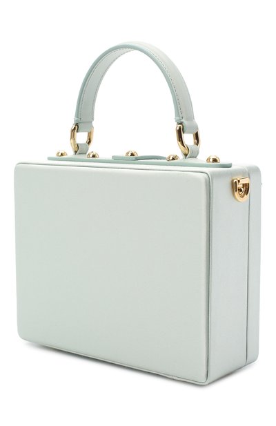 Сумка dolce box DOLCE & GABBANA голубого цвета по цене 415500 руб., арт. BB5970/AW128, фото 3 Сумка dolce box DOLCE & GABBANA, арт. BB5970/AW128, фото 3