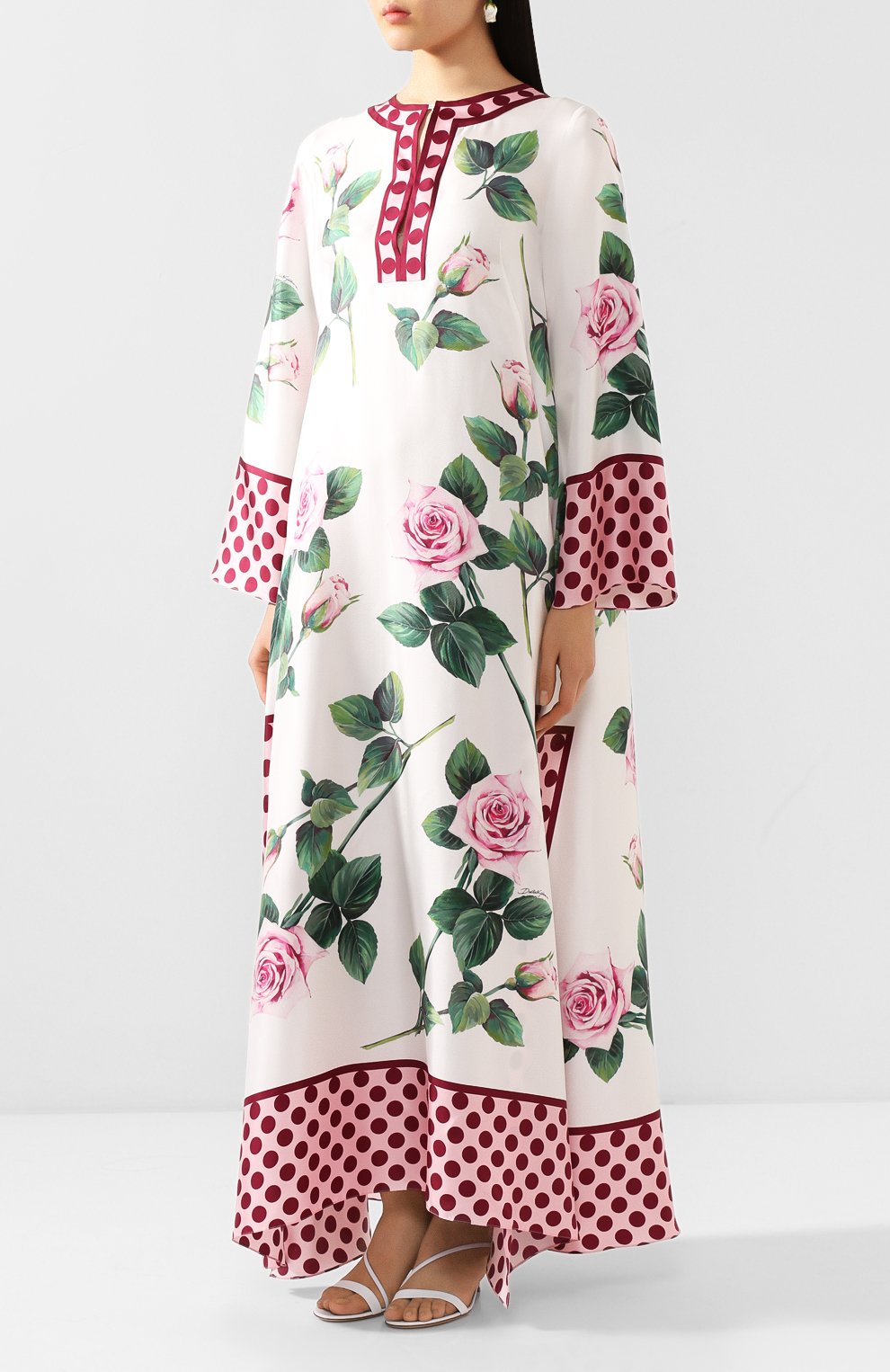 Шелковая туника DOLCE & GABBANA, арт. F6YD7T/HS190, фото 3