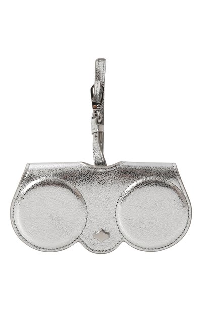 Женские кожаный футляр для очков ANY DI, арт. SP101602 SILVER