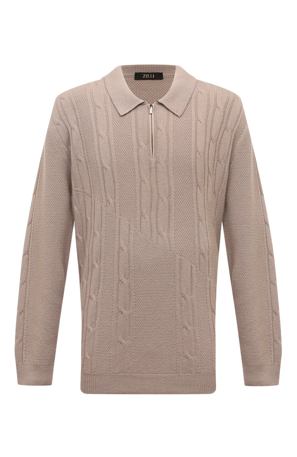 Поло из шерсти и кашемира ZILLI, арт. KZP001M0223VCAB00/64, фото 1