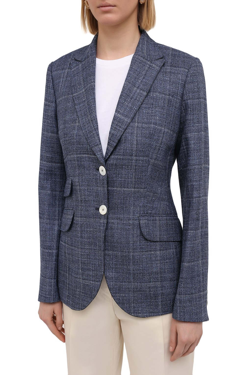 Жакет из кашемира и шерсти KITON, арт. D46518K06T11, фото 3