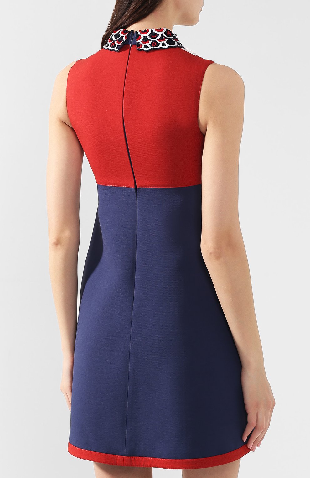 Платье из смеси шерсти и шелка VALENTINO, арт. RB3VAKF11CF, фото 4