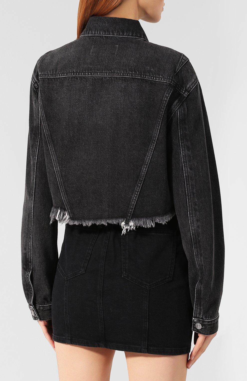 Джинсовая куртка GIVENCHY черного цвета по цене 84650 руб., арт. BW006Q50AJ, фото 4 Джинсовая куртка GIVENCHY, арт. BW006Q50AJ, фото 4