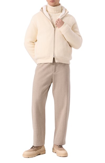 Шерстяные брюки JIL SANDER, арт. J47KA0233/J40182, фото 2