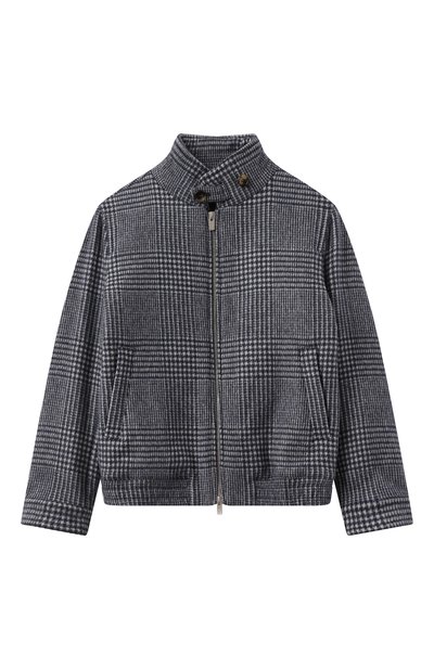 Шерстяной бомбер BRUNELLO CUCINELLI, арт. BY4780960B, фото 1