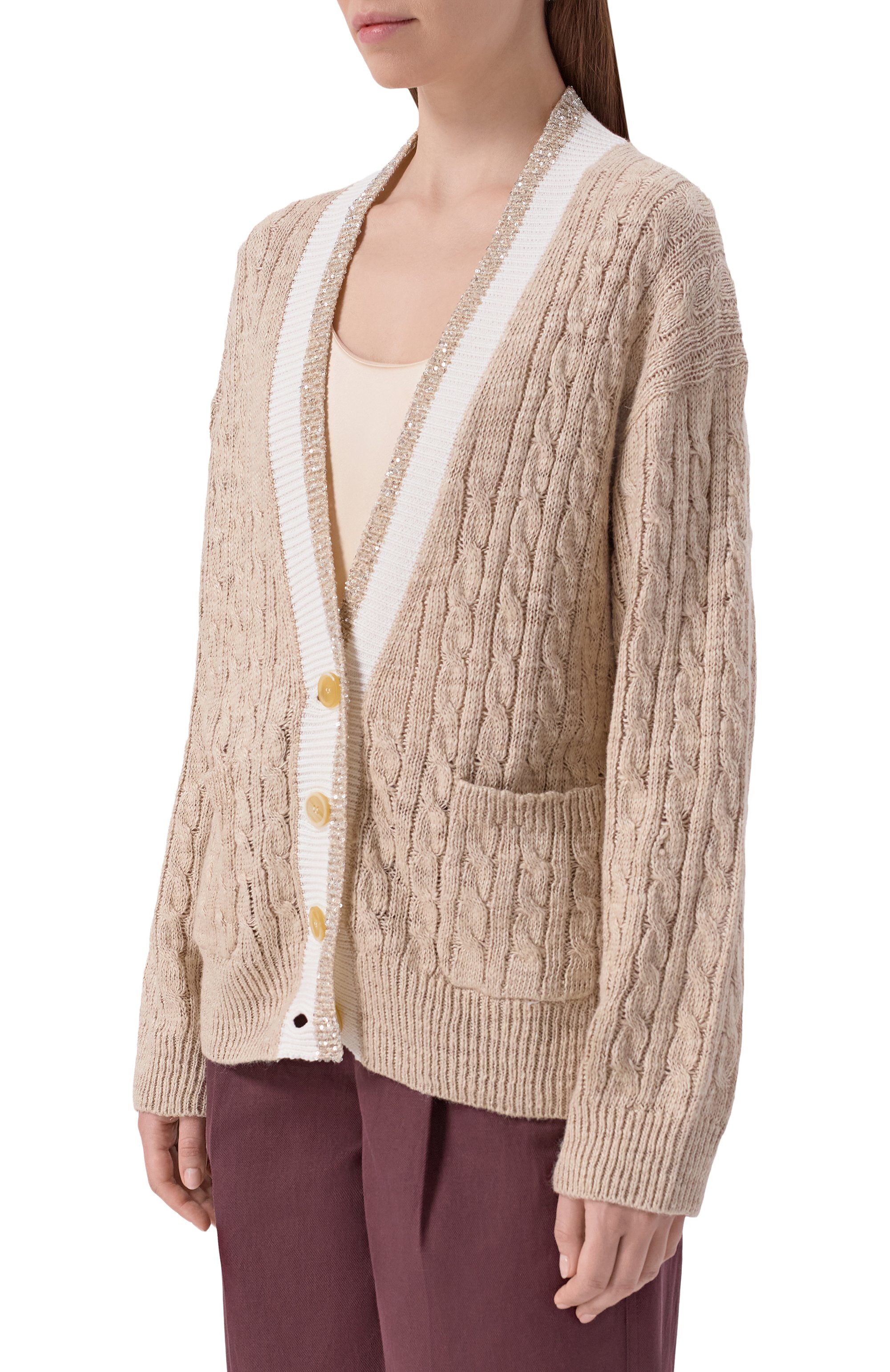 Кардиган BRUNELLO CUCINELLI, арт. MWA576306, фото 3