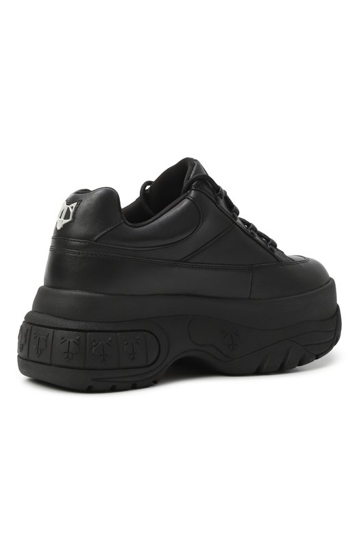 Кожаные кроссовки Sporty Naked Wolfe SP0RTY/C0W LEATHER Чёрный  SP0RTY/C0W LEATHER Фото 5