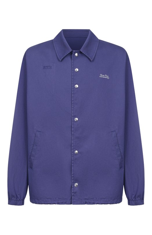 Хлопковая куртка-рубашка Undercover UP1F4204 Фиолетовый UP1F4204