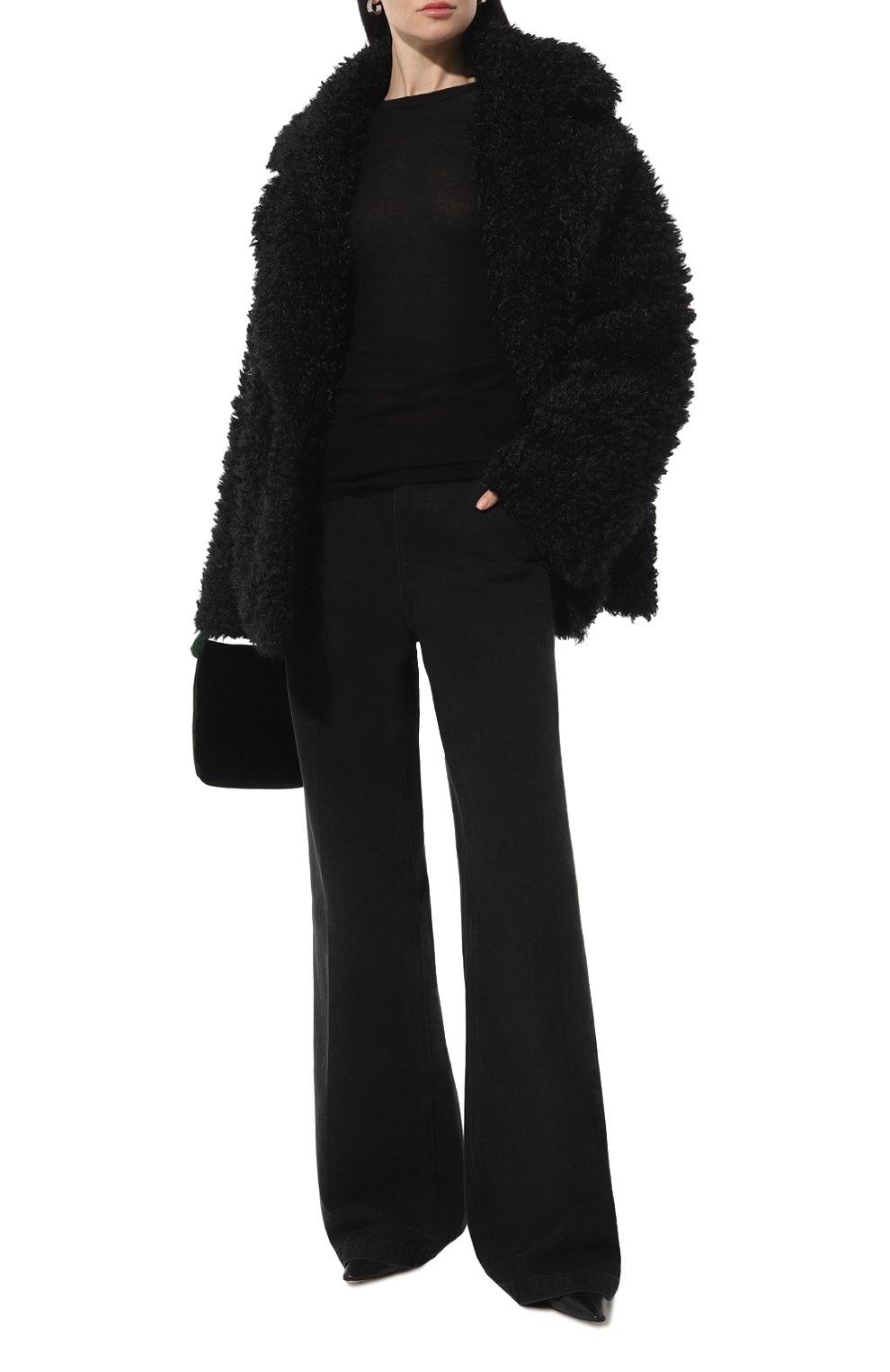 Лонгслив из вискозы и шелка RICK OWENS, арт. RP01D2202, фото 2