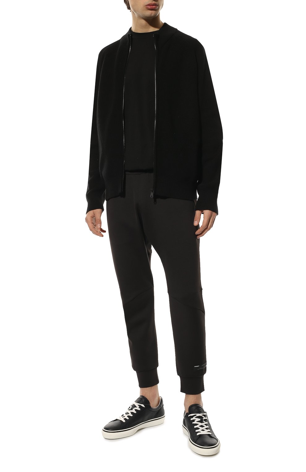 Джоггеры KAZUYUKI KUMAGAI черного цвета по цене 34350 руб., арт. AP21-029, фото 2 Джоггеры KAZUYUKI KUMAGAI, арт. AP21-029, фото 2