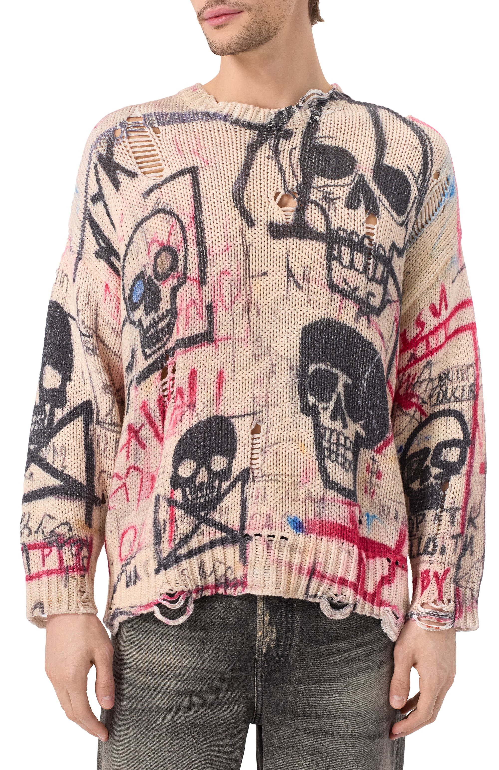 Хлопковый свитер R13, арт. R13MY197-Y167A, фото 3