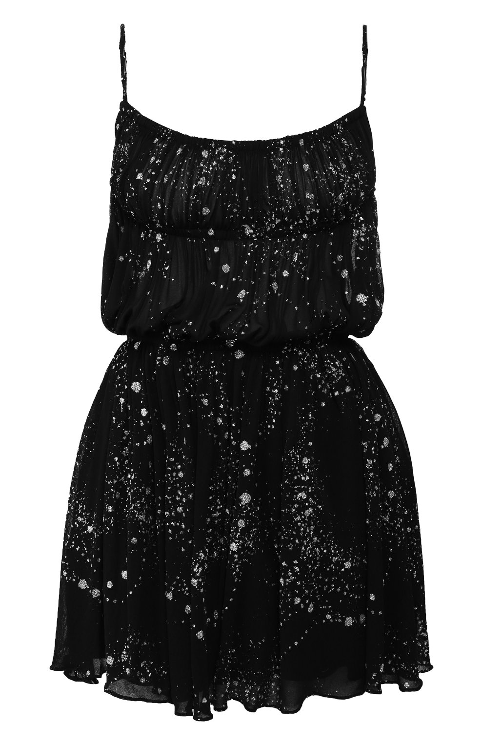 Платье из вискозы SAINT LAURENT, арт. 601514/YBP02, фото 1