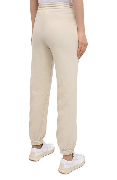 Хлопковые джоггеры OFF-WHITE, арт. 0WCH006R21JER003, фото 4