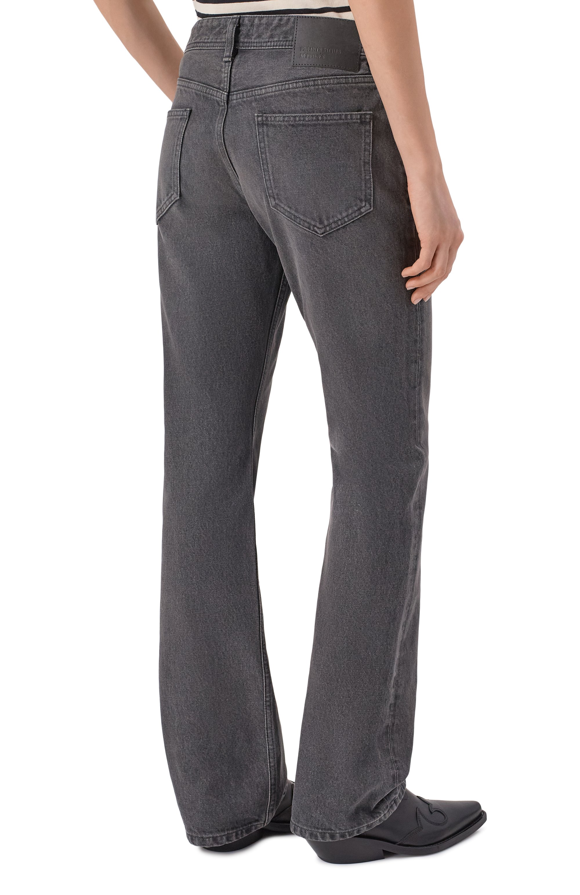 Джинсы ENFANTS RICHES DEPRIMES серого цвета по цене 147000 руб., арт. 120-591, фото 4 Джинсы ENFANTS RICHES DEPRIMES, арт. 120-591, фото 4