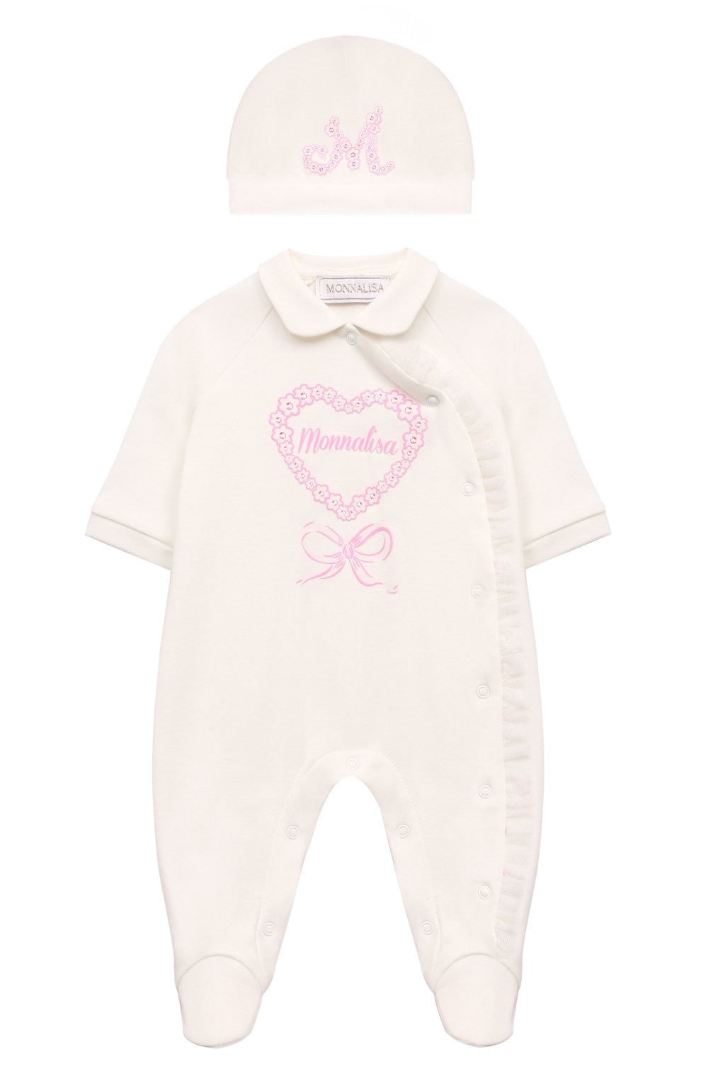 Комплект из комбинезона и шапки MONNALISA, арт. 35D502, фото 1