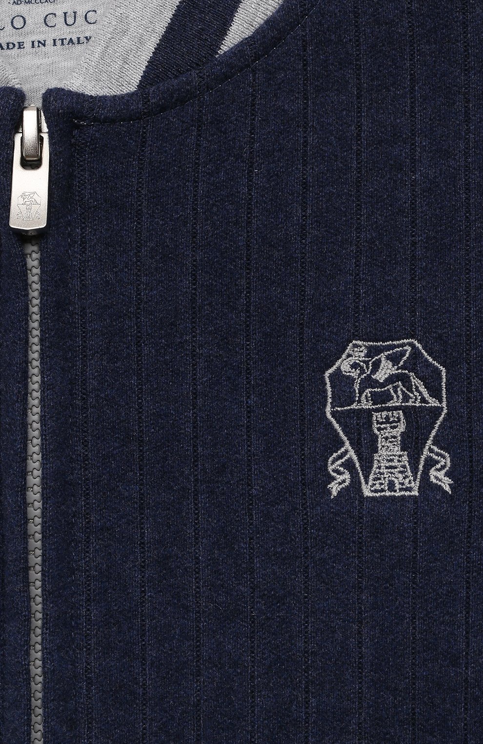 Хлопковая толстовка BRUNELLO CUCINELLI, арт. BTU20E129A, фото 3