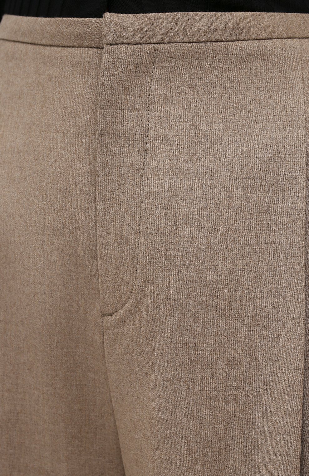 Шерстяные брюки TOTEME бежевого цвета по цене 32450 руб., арт. 211-226-708, фото 5 Шерстяные брюки TOTEME, арт. 211-226-708, фото 5