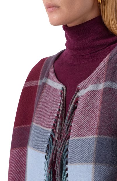 Кашемировое пончо COLOMBO, арт. S2105/5745-PL10, фото 5