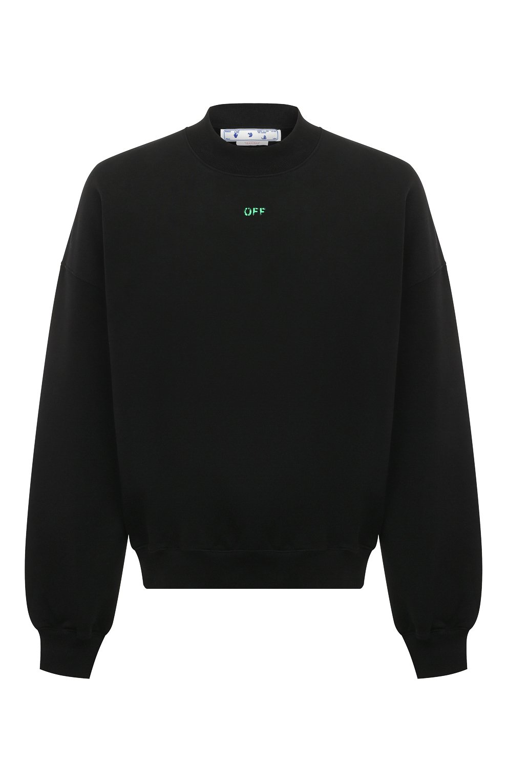 Хлопковый свитшот OFF-WHITE, арт. OMBA067S23FLE0031070, фото 1