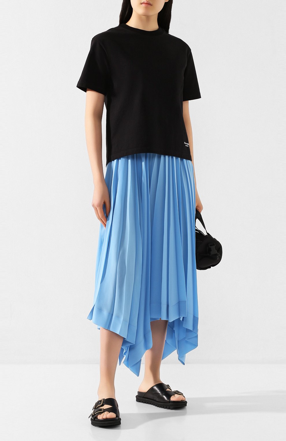Хлопковая футболка ACNE STUDIOS, арт. AL0127, фото 2