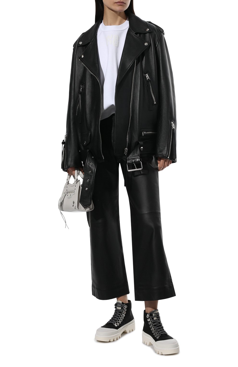 Хлопковый свитшот ALEXANDERWANG.T белого цвета по цене 26200 руб., арт. 4CC3211285, фото 2 Хлопковый свитшот ALEXANDERWANG.T, арт. 4CC3211285, фото 2