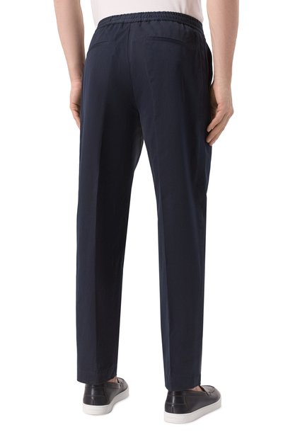 Брюки из хлопка и льна ZEGNA, арт. TT46/UFI31A9, фото 4