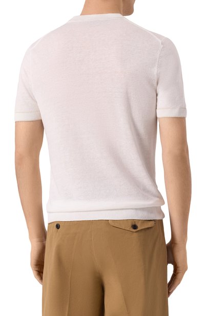 Джемпер изо льна и вискозы BOSS, арт. 50537639, фото 4