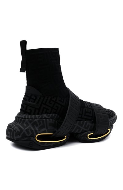 Текстильные кроссовки b-bold BALMAIN, арт. WM1VH229/TKMD, фото 4