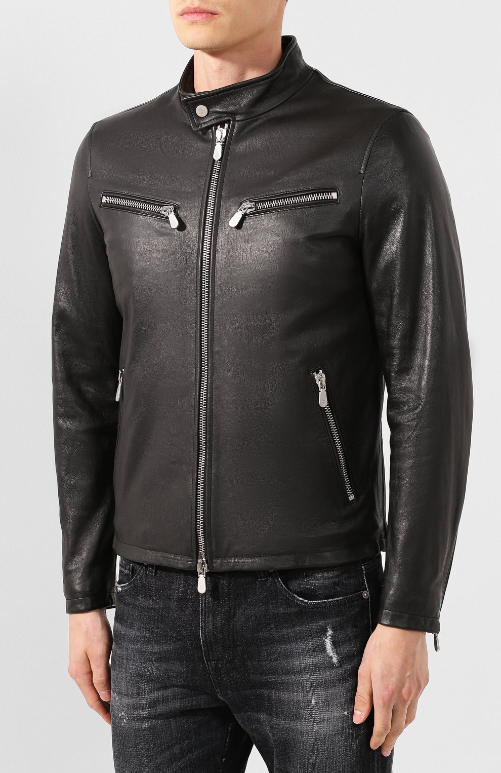 Кожаная куртка ELEVENTY PLATINUM, арт. 979PL0171 PEL28001, фото 3
