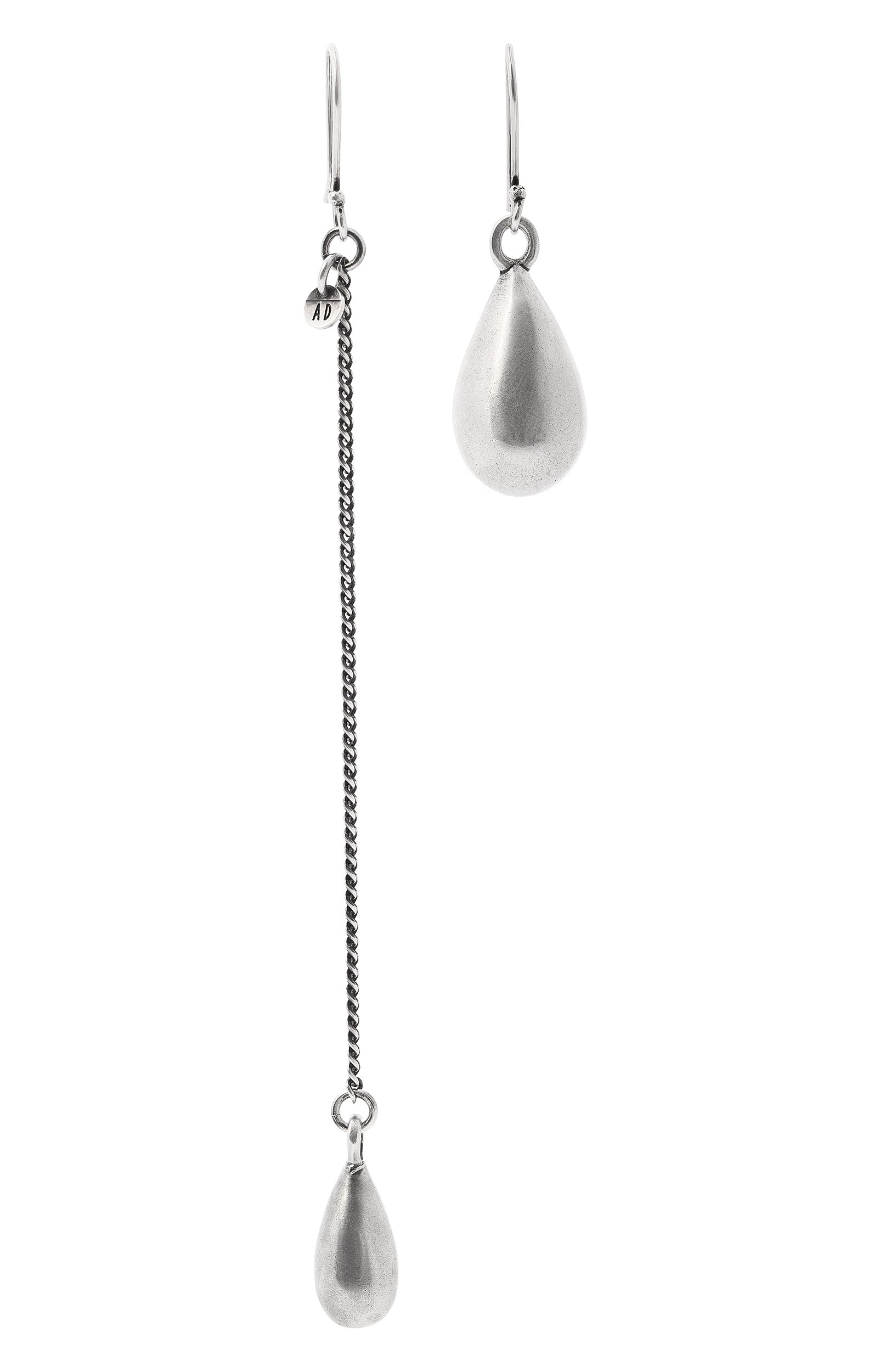 Серьги ANN DEMEULEMEESTER серебряного цвета по цене 57550 руб., арт. B0012680/JW020, фото 1 Серьги ANN DEMEULEMEESTER, арт. B0012680/JW020, фото 1