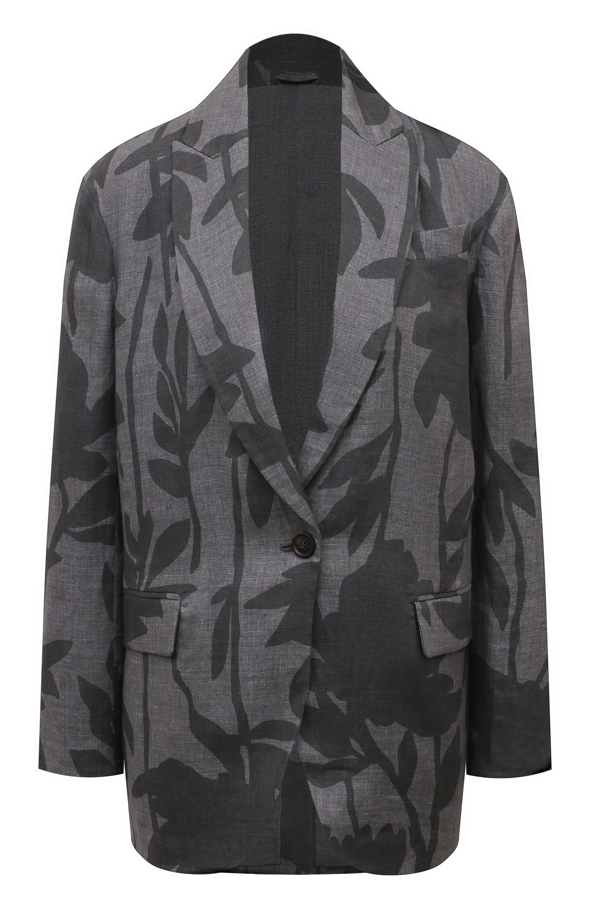 Льняной жакет BRUNELLO CUCINELLI, арт. MB6502549, ф�ото 1