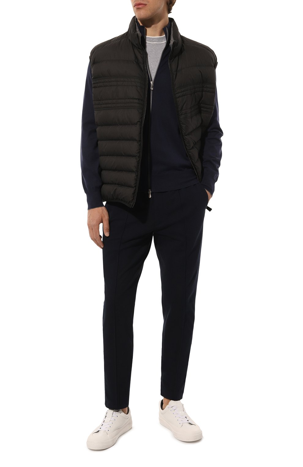 Хлопковый кардиган BRUNELLO CUCINELLI, арт. M2900106, фото 2