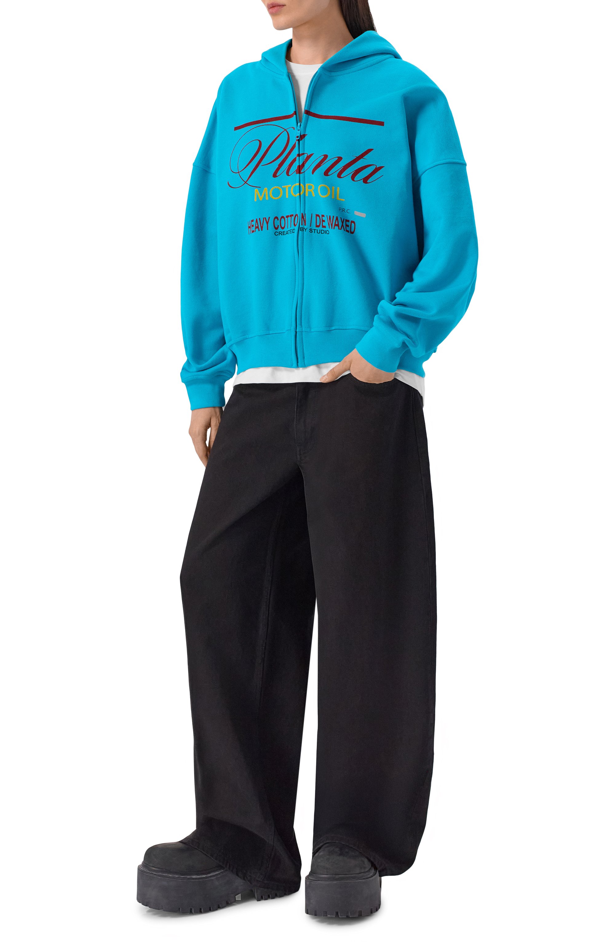 Хлопковая толстовка PLANTA ROSA, арт. PR/HZ/MOTOR/400, фото 5