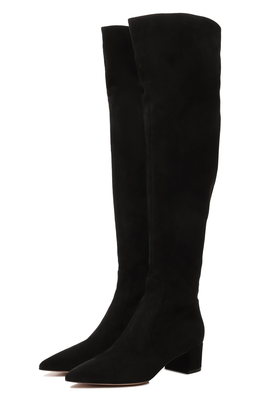 Замшевые сапоги GIANVITO ROSSI, арт. G80652.45RIC.C45NER0, фото 1