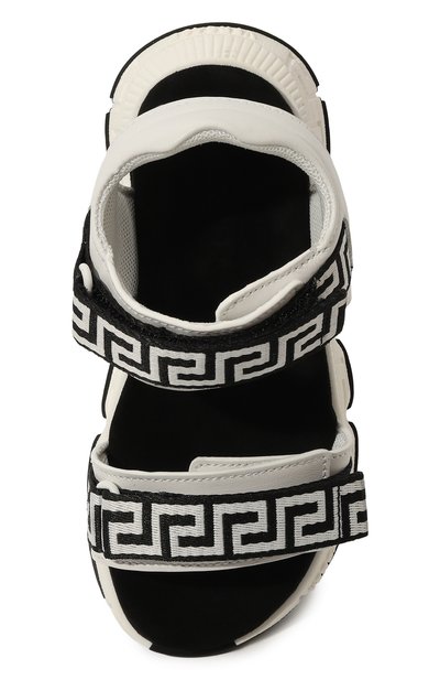 Кожаные сандалии VERSACE, арт. 1013122/1A05676/27-29, фото 4