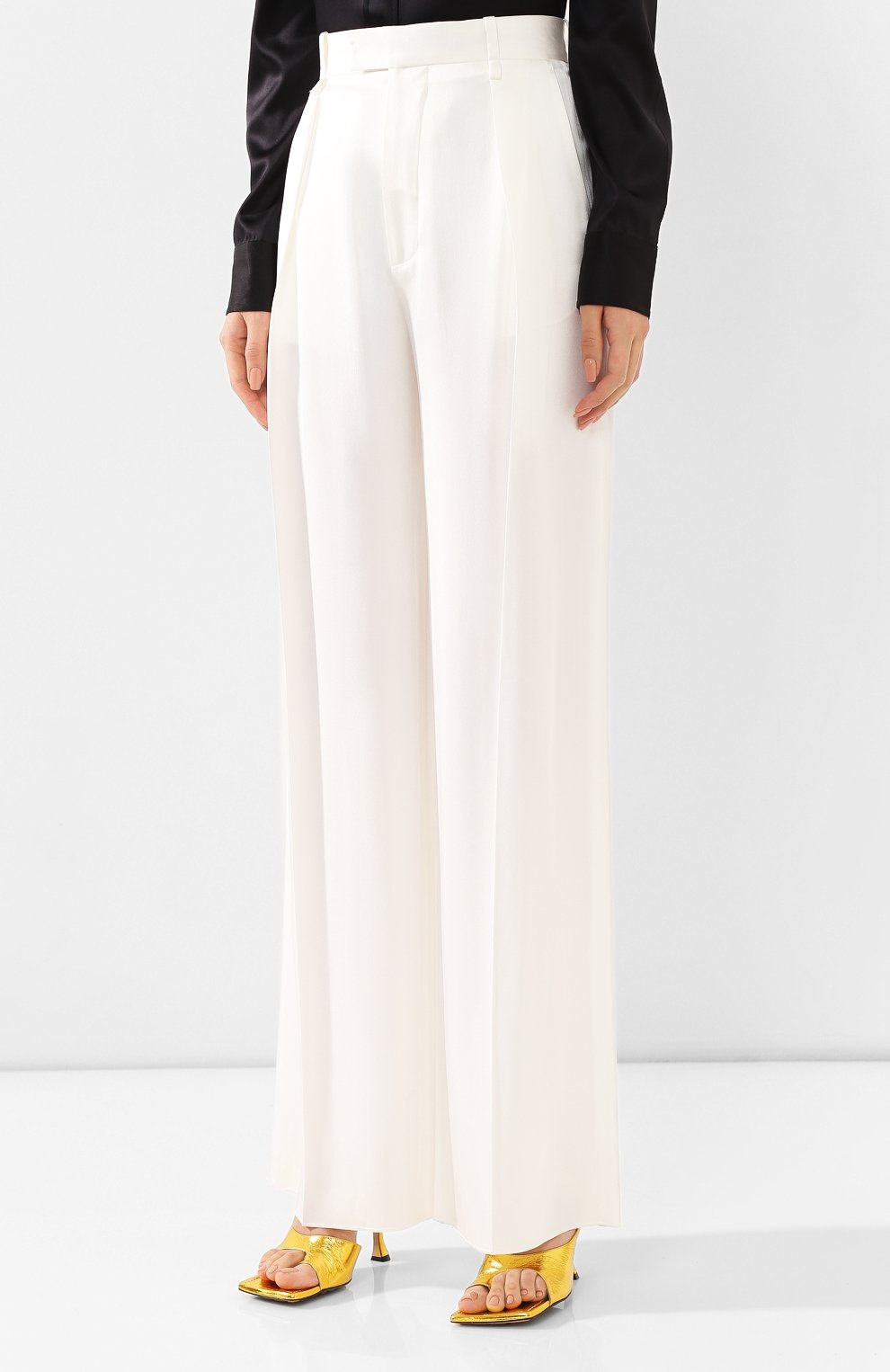 Шелковые брюки BOTTEGA VENETA, арт. 599730/VKJ90, фото 3