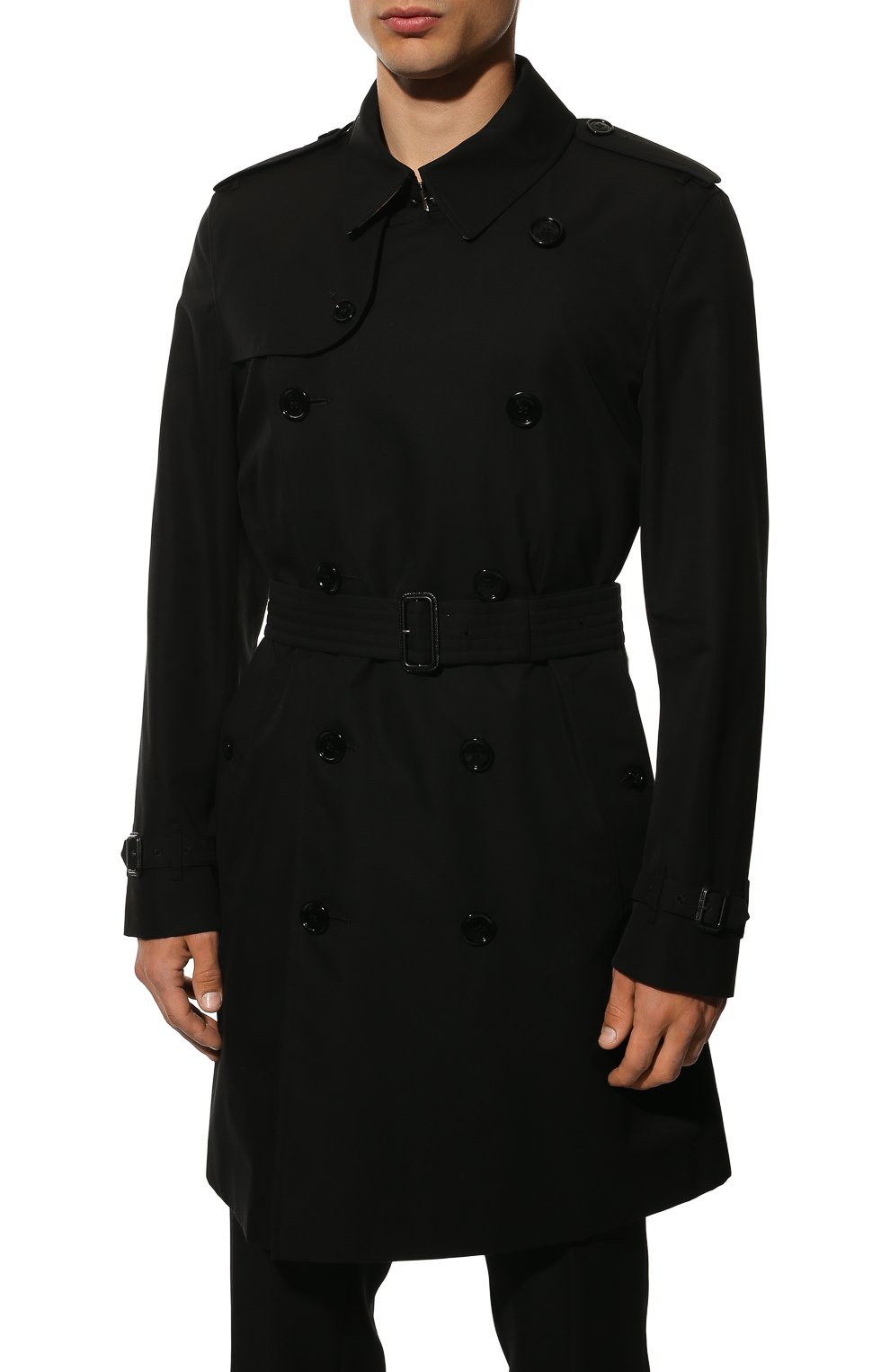 Хлопковый тренч BURBERRY, арт. 8045294, фото 3