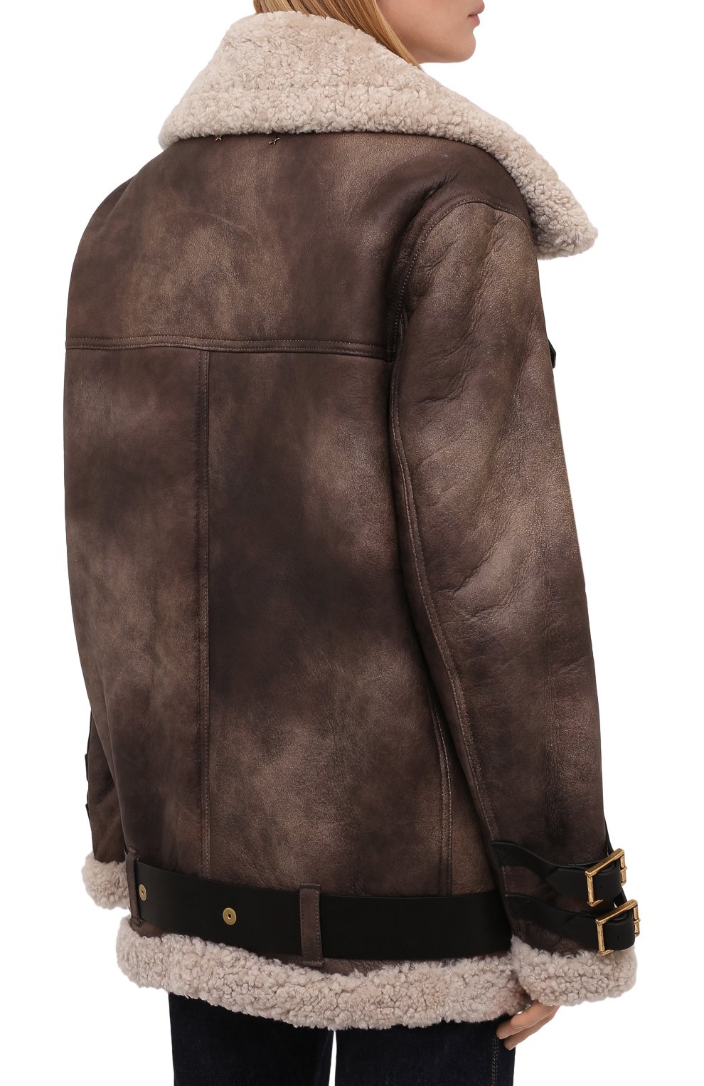 Дубленка из овчины GOLDEN GOOSE DELUXE BRAND, арт. GWP00677.P000554, фото 4