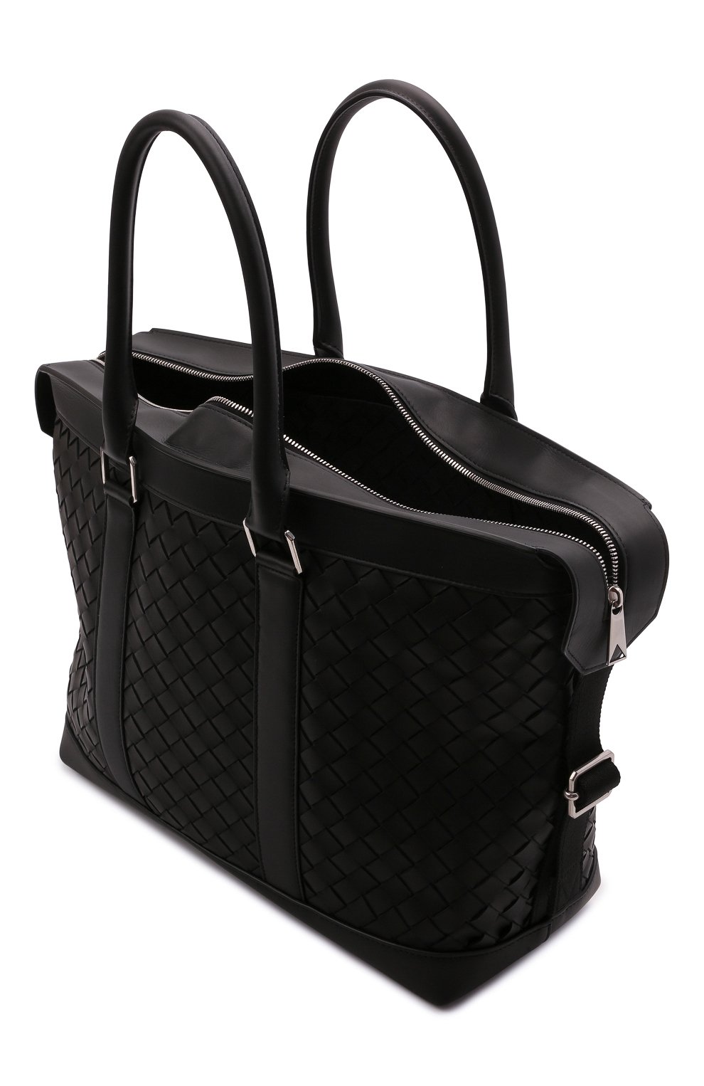Кожаная сумка-тоут classic hidrology BOTTEGA VENETA черного цвета по цене 289000 руб., арт. 667275/V0E52, фото 5 Кожаная сумка-тоут classic hidrology BOTTEGA VENETA, арт. 667275/V0E52, фото 5