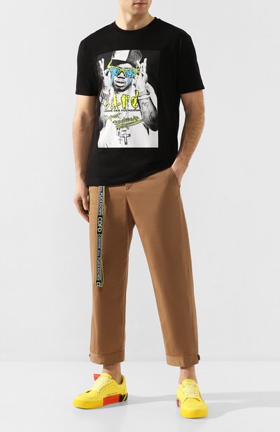 Хлопковая футболка COMME DES FUCKDOWN, арт. CDFU729P, фото 2