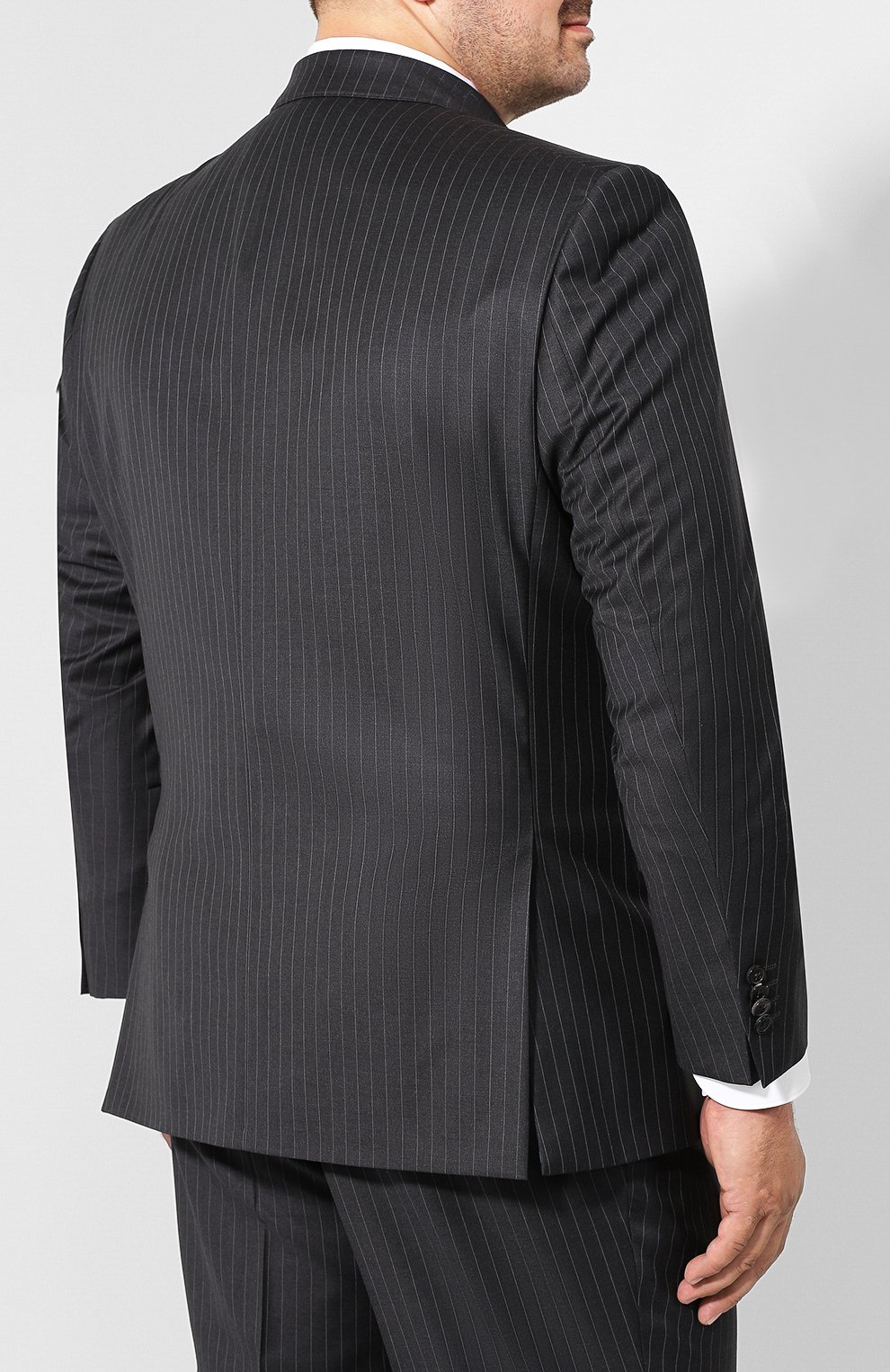 Шерстяной костюм с пиджаком на двух пуговицах EDUARD DRESSLER, арт. N282/12047, фото 3