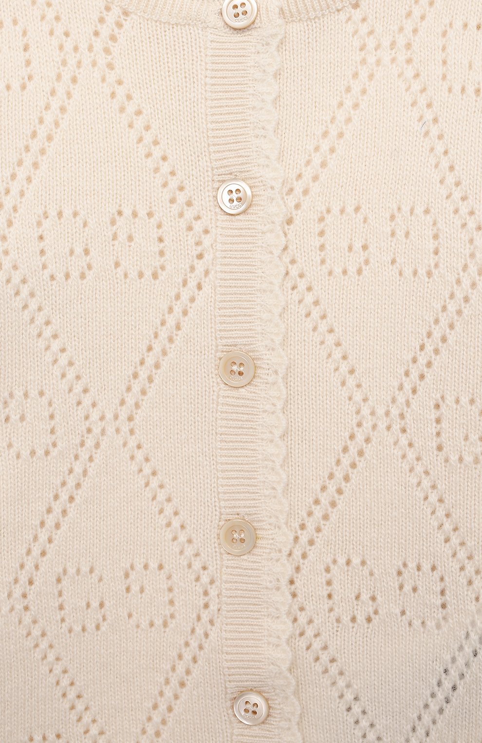 Шерстяной кардиган GUCCI, арт. 642843/XKBXP, фото 3