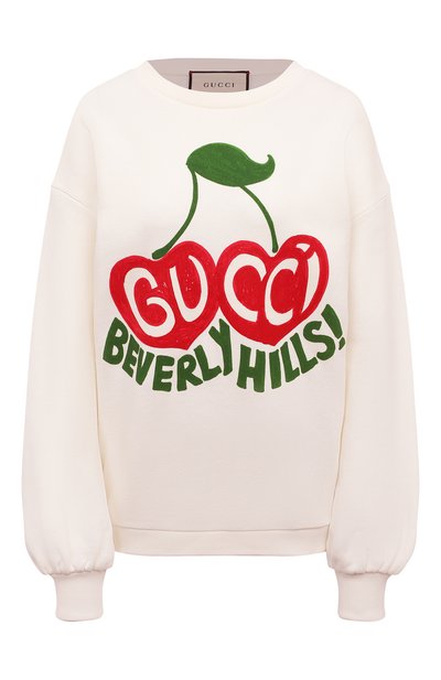 Хлопковый свитшот GUCCI, арт. 631695 XJCRT, фото 1