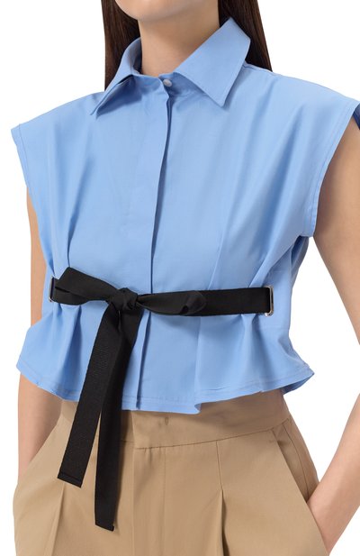 Хлопковый топ MSGM, арт. 3841MDE20X/257100, фото 5